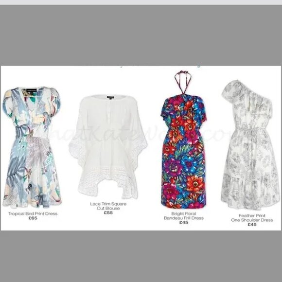 Warehouse White Ivory Crochet Blouse Top Shirt, ASO Kate Middleton - Picture 5 of 6